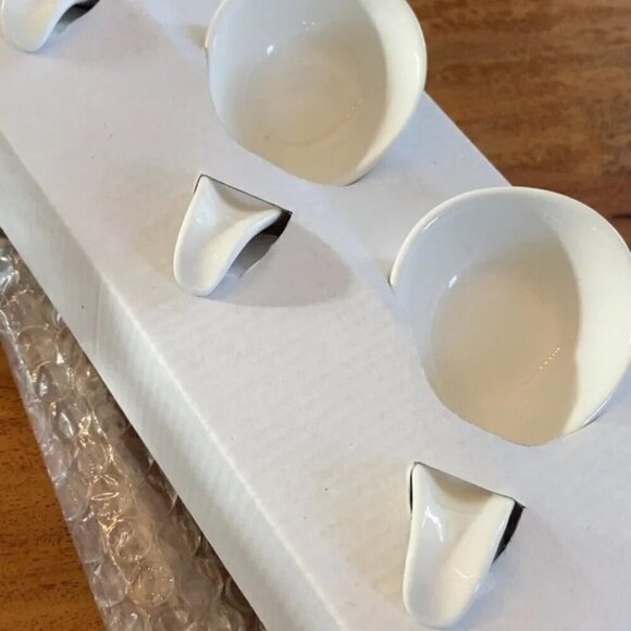 NEW Tapas 5 Appetizer Spoons and tray Serving Set - Picture 7 of 13
